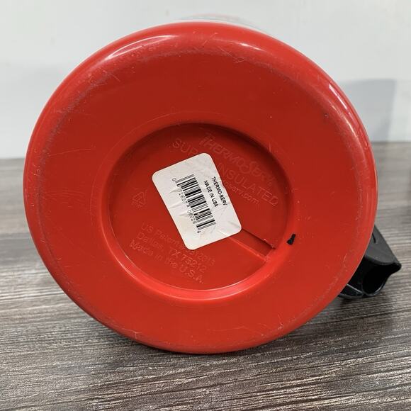 QUIK TRIP Super Insulated QT THERMO-SERV 52 OZ TRAVEL MUG Think Quik Flames Red - Picture 7 of 9